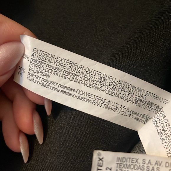 Zara Suede Biker Jacket - Picture 5 of 5